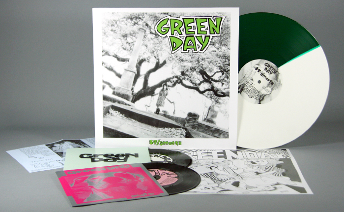 Green Day 39/Smooth 120g LP & 2 7 Vinyl