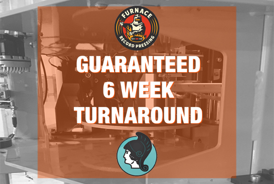 Furnace & Pallas USA Guaranteed 6 week 12″ Vinyl Turnaround!